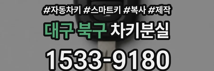 대구 북구 차키분실