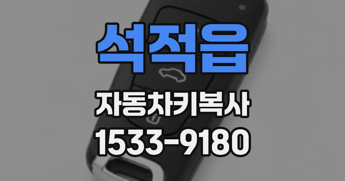 석적읍 자동차키복사
