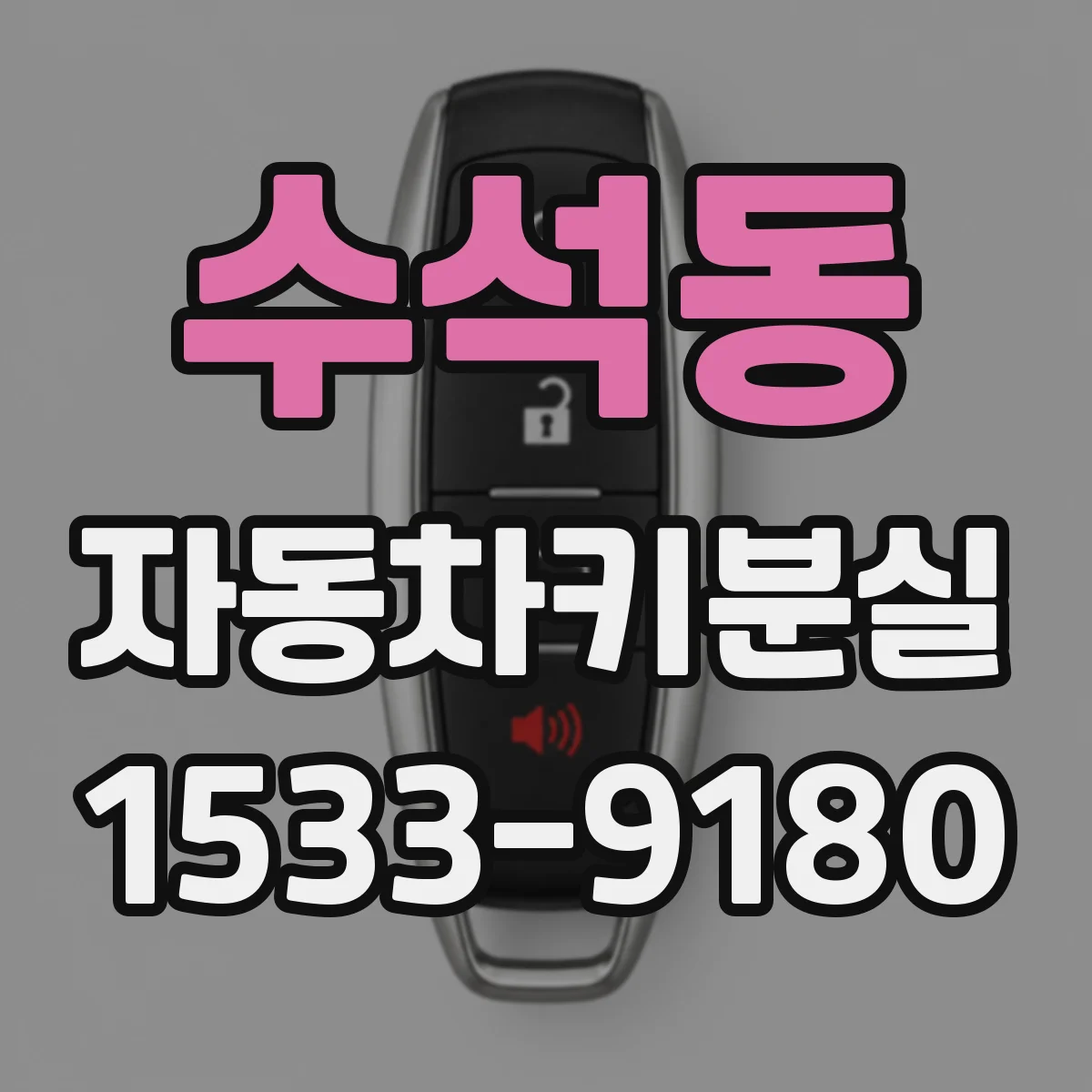 수석동 자동차키분실