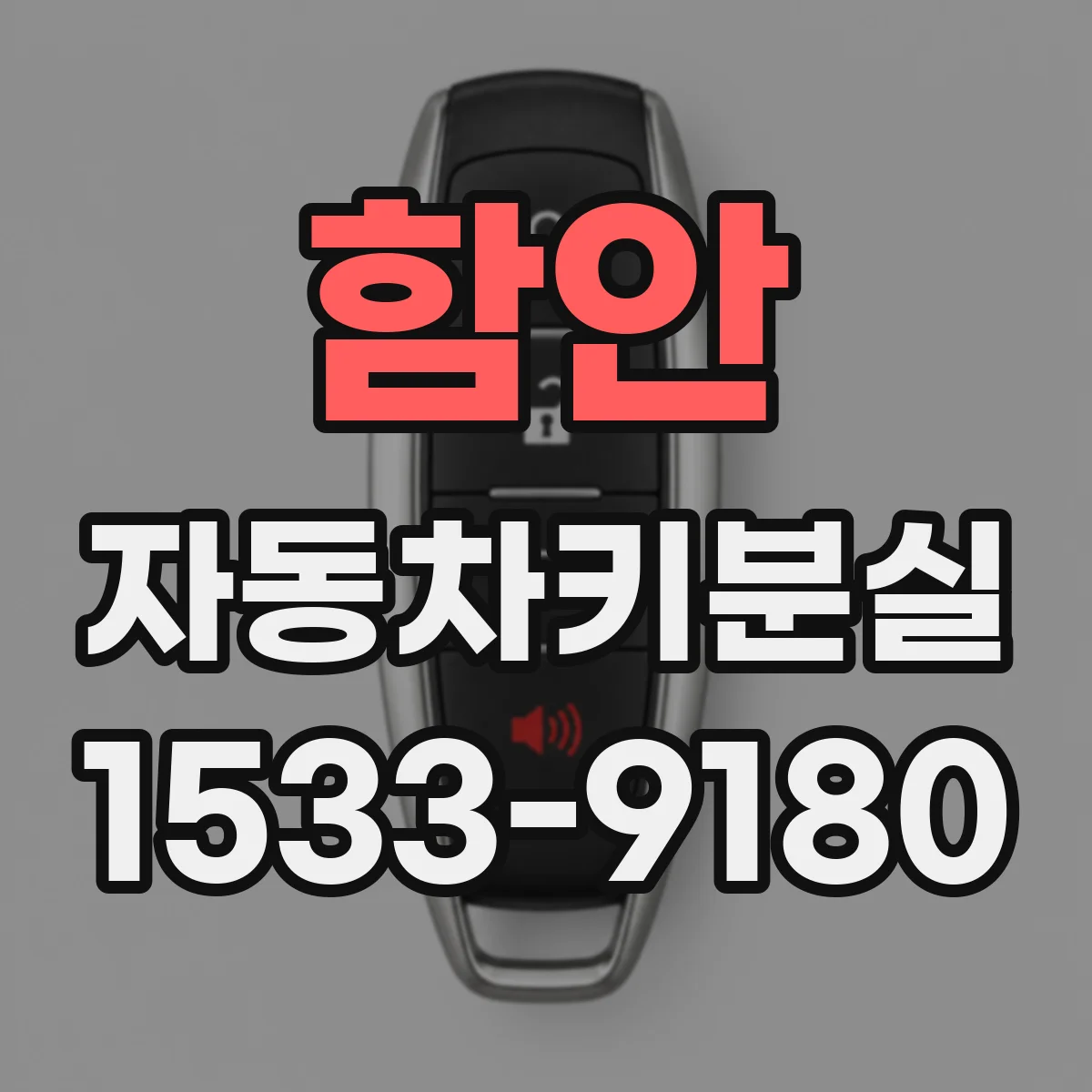 함안 자동차키분실