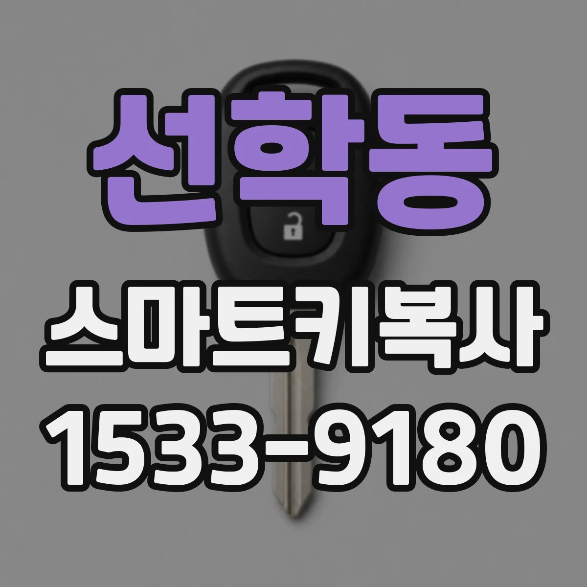 선학동 스마트키복사