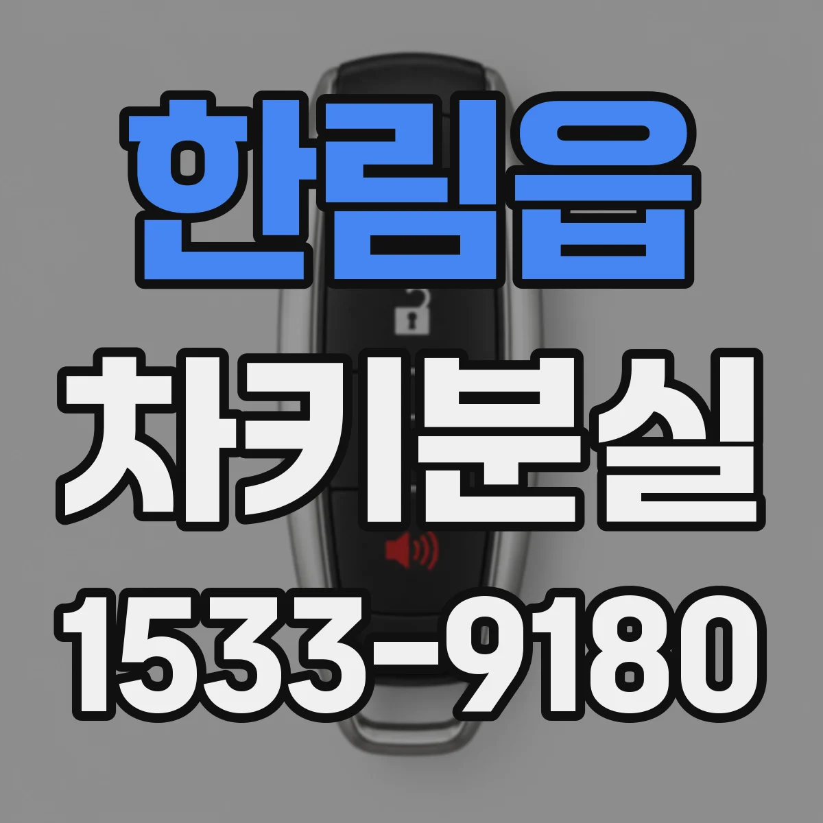 한림읍 차키분실