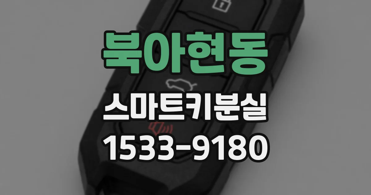 북아현동 스마트키분실