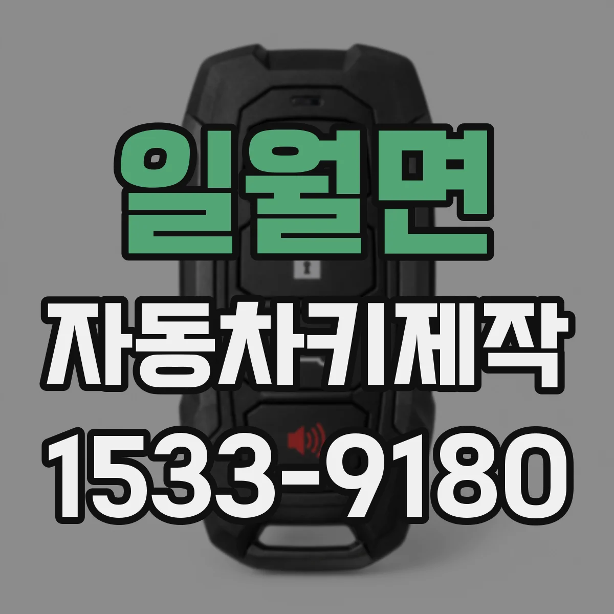 일월면 자동차키제작