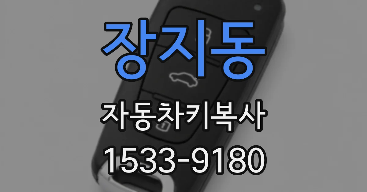 장지동 자동차키복사