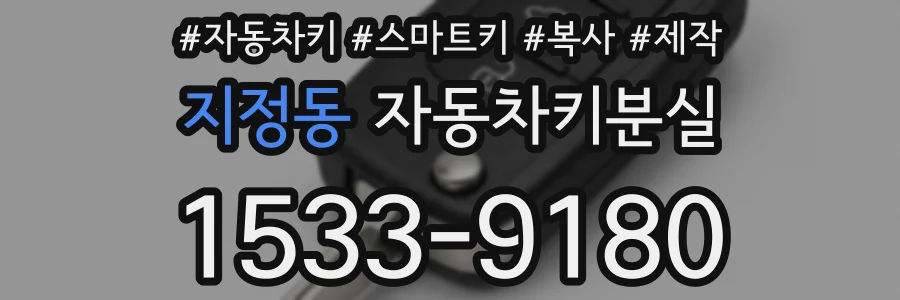 지정동 자동차키분실