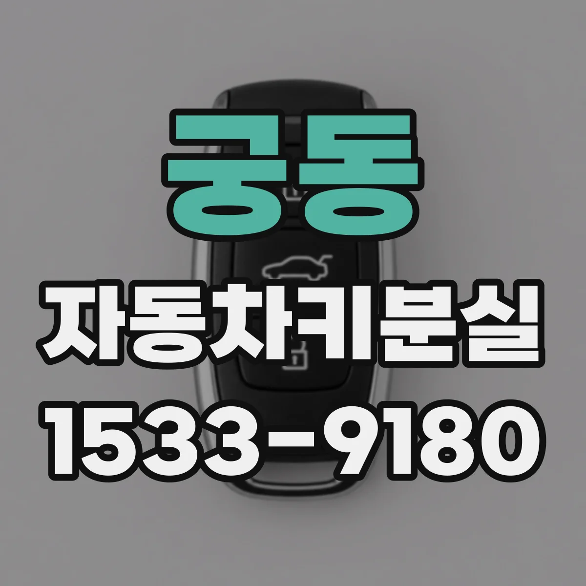 궁동 자동차키분실