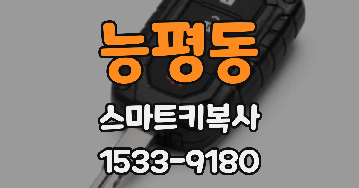 능평동 스마트키복사