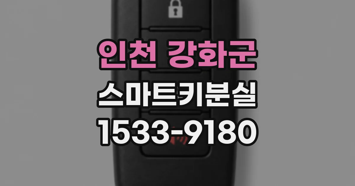 인천 강화군 스마트키분실