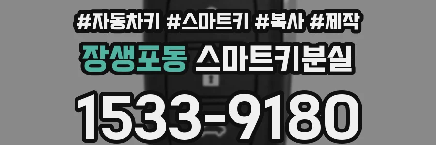 장생포동 스마트키분실