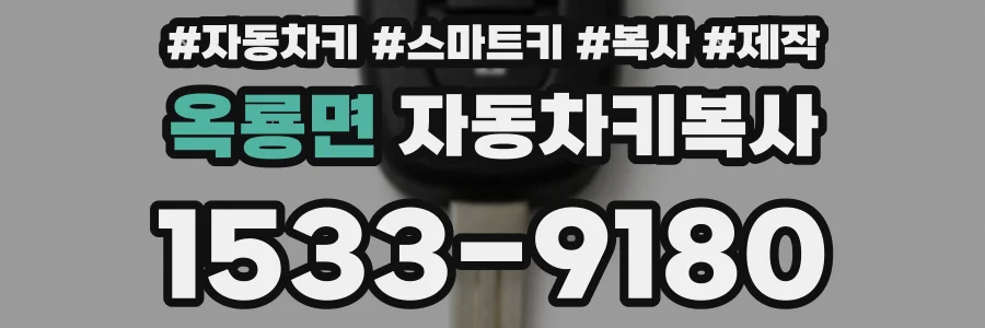 옥룡면 자동차키복사