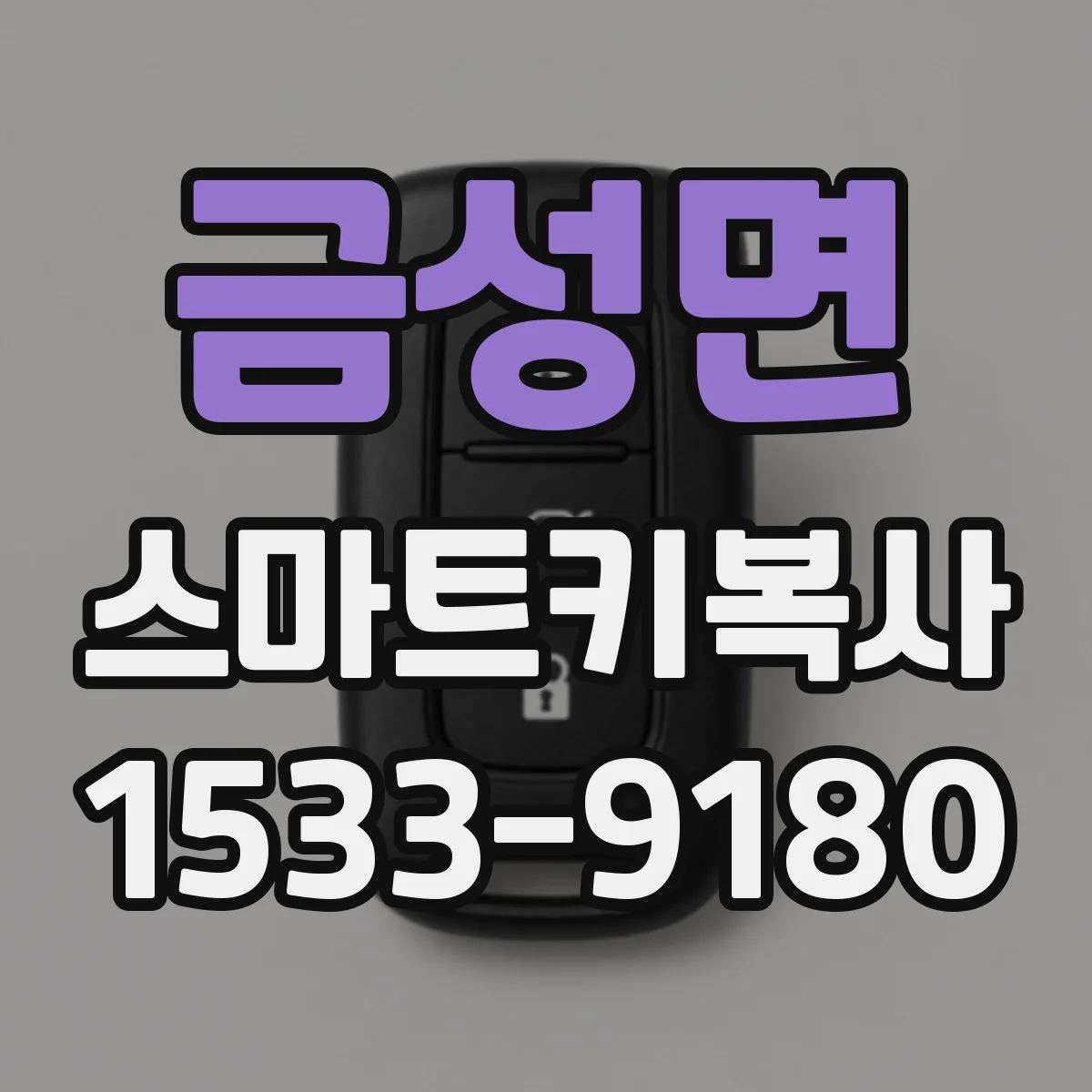 금성면 스마트키복사