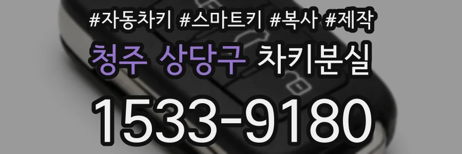 청주 상당구 차키분실