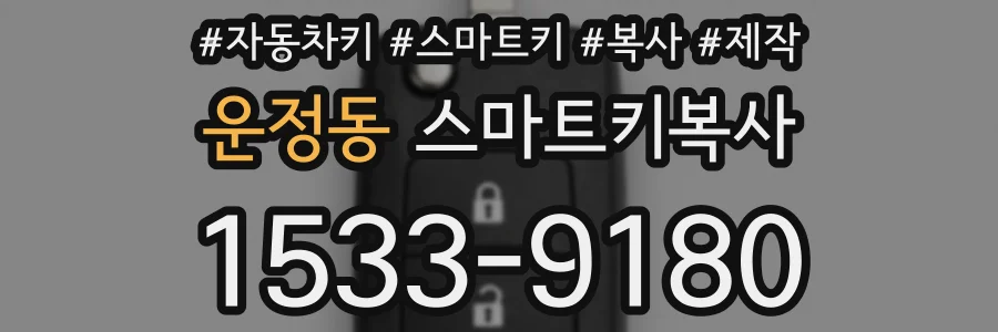 운정동 스마트키복사