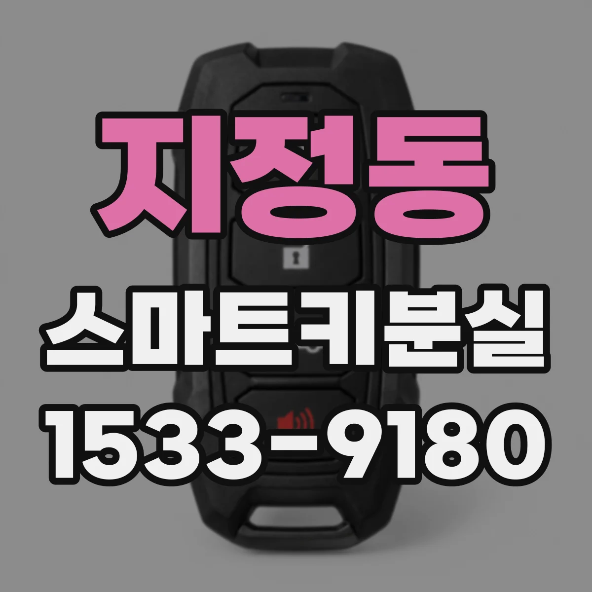 지정동 스마트키분실