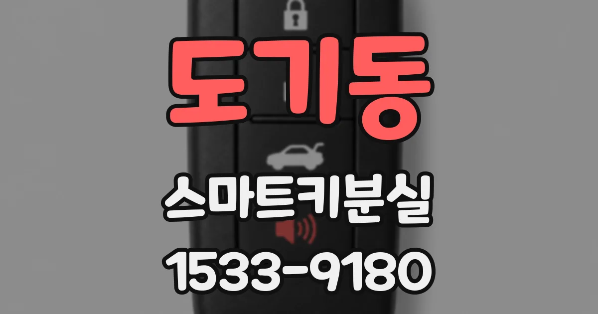 도기동 스마트키분실