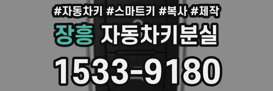 장흥 자동차키분실