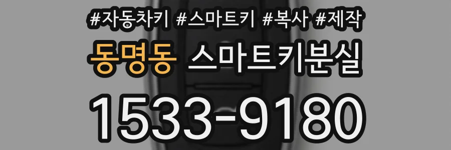 동명동 스마트키분실