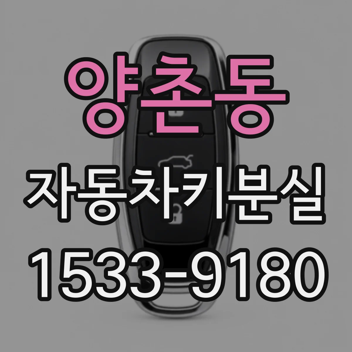 양촌동 자동차키분실