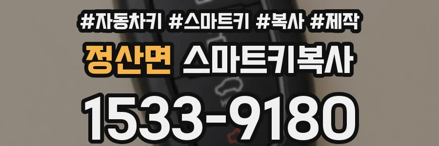 정산면 스마트키복사