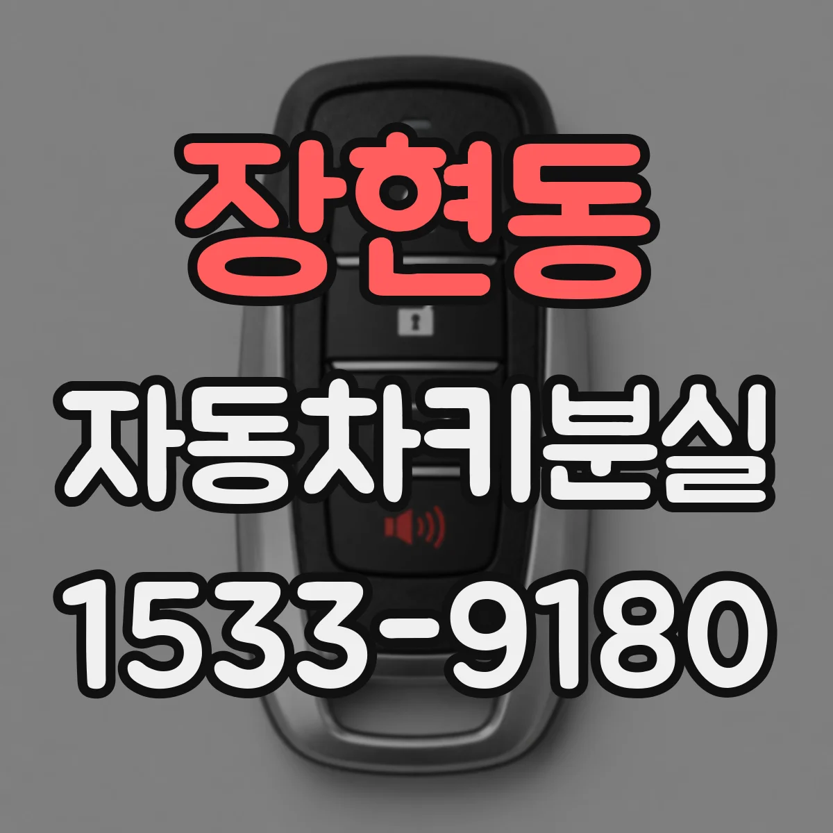장현동 자동차키분실