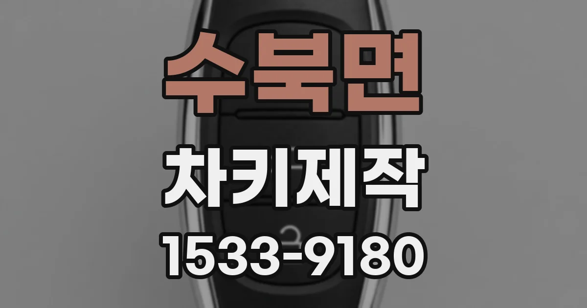 수북면 차키제작
