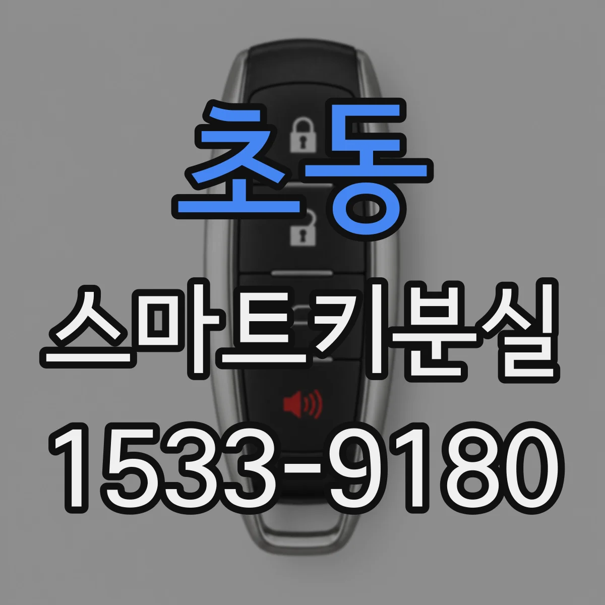 초동 스마트키분실