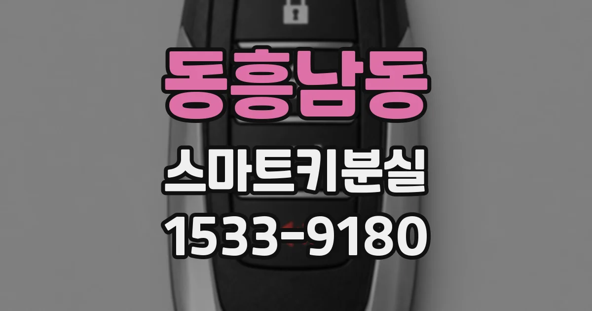 동흥남동 스마트키분실
