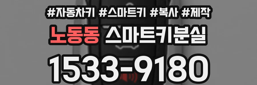노동동 스마트키분실