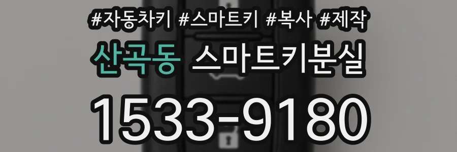 산곡동 스마트키분실