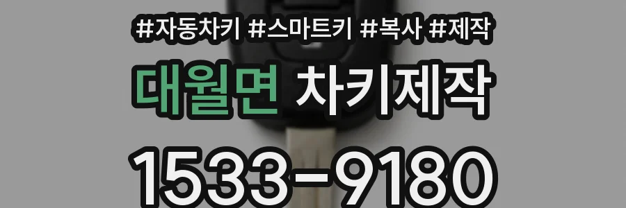 대월면 차키제작