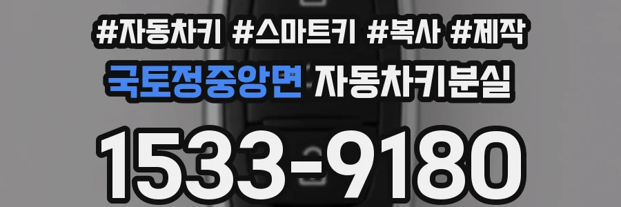 국토정중앙면 자동차키분실