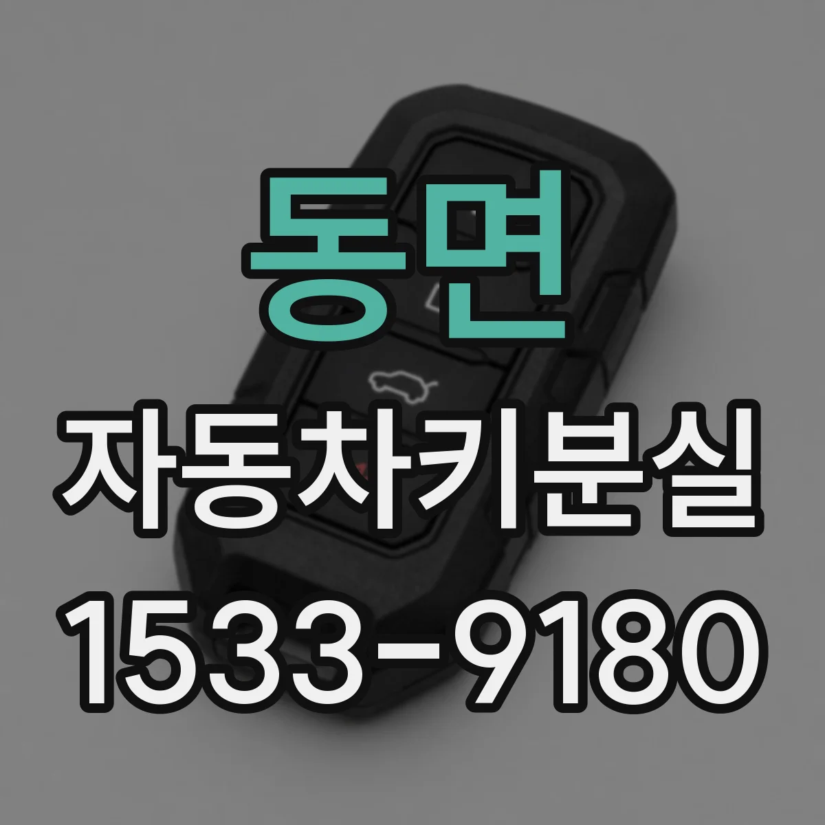 동면 자동차키분실