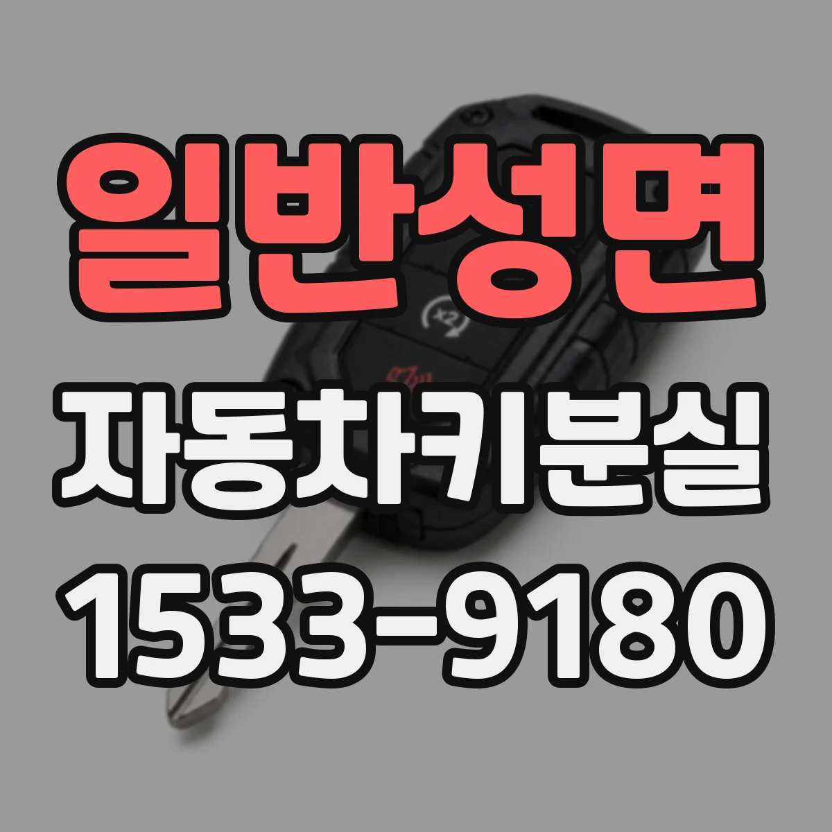 일반성면 자동차키분실