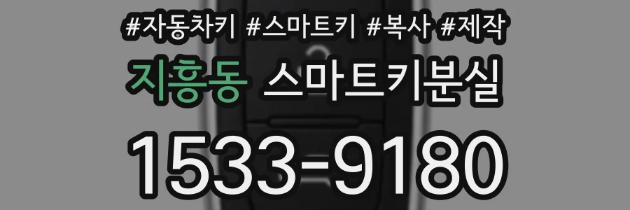지흥동 스마트키분실