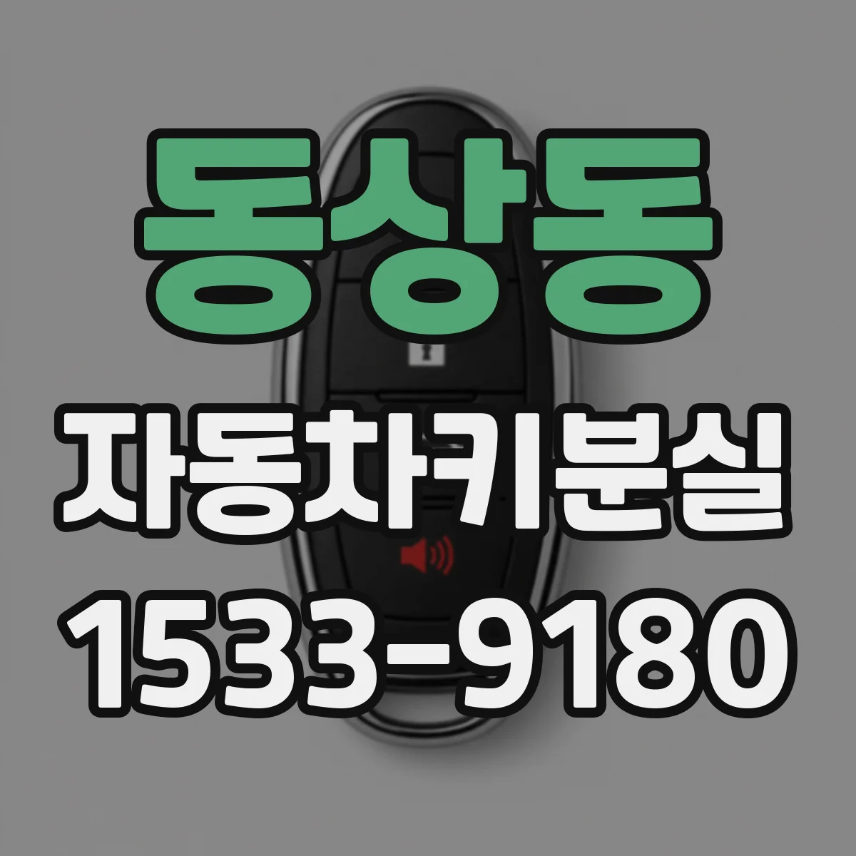동상동 자동차키분실