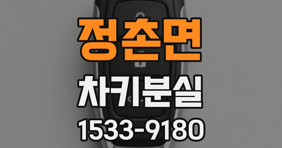 정촌면 차키분실