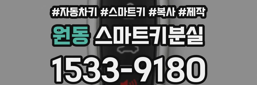 원동 스마트키분실