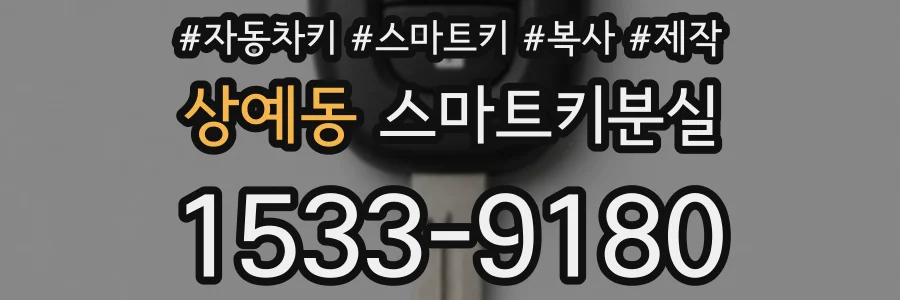 상예동 스마트키분실
