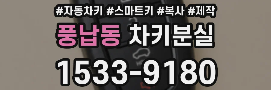 풍납동 차키분실