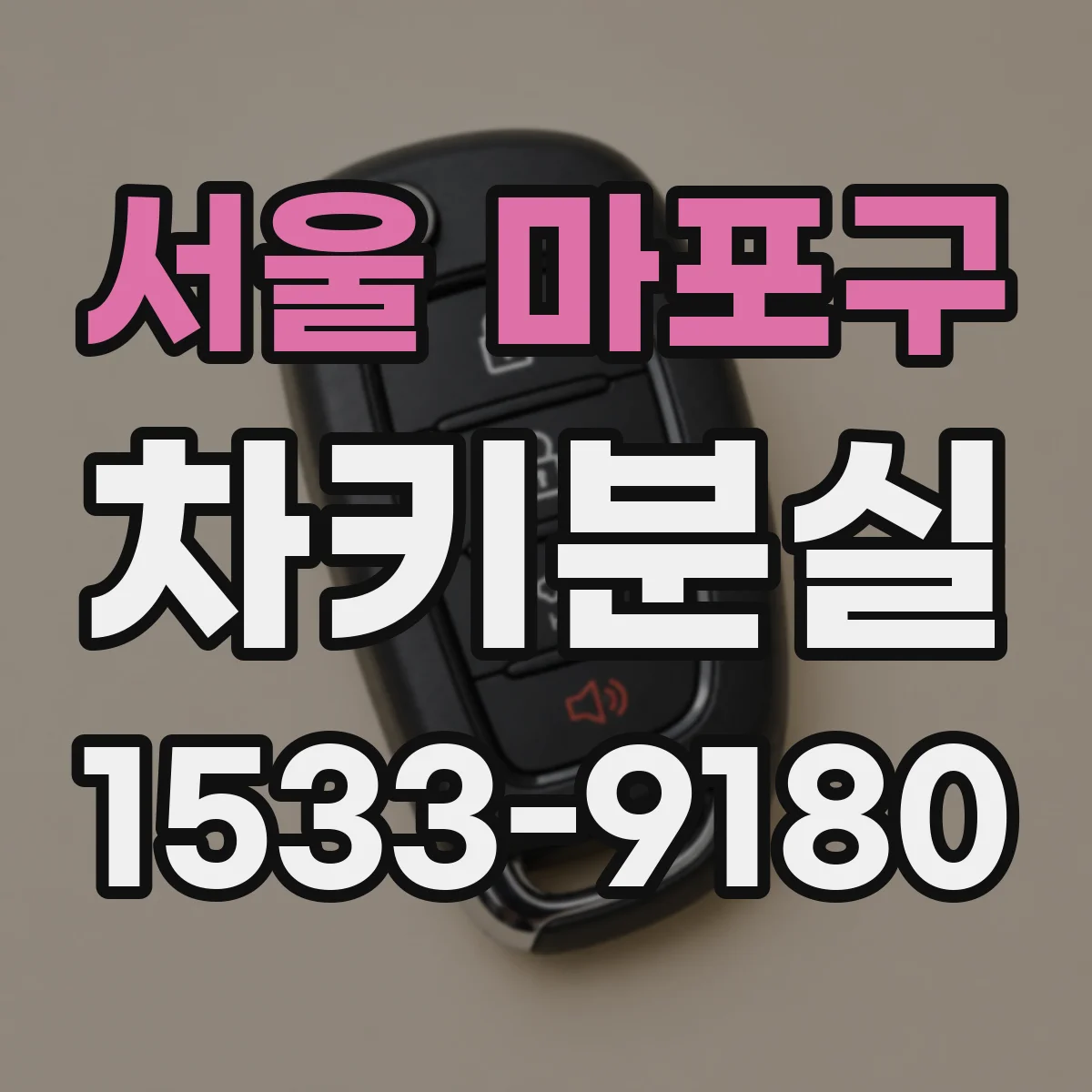 서울 마포구 차키분실