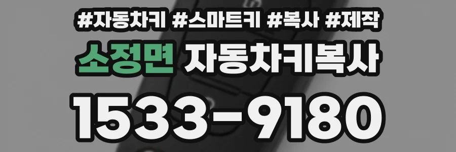 소정면 자동차키복사