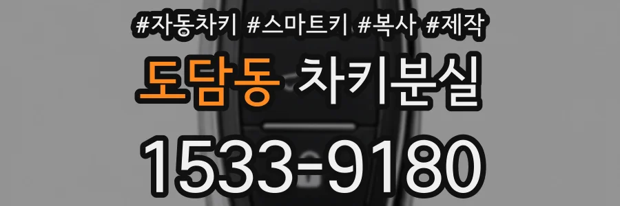 도담동 차키분실
