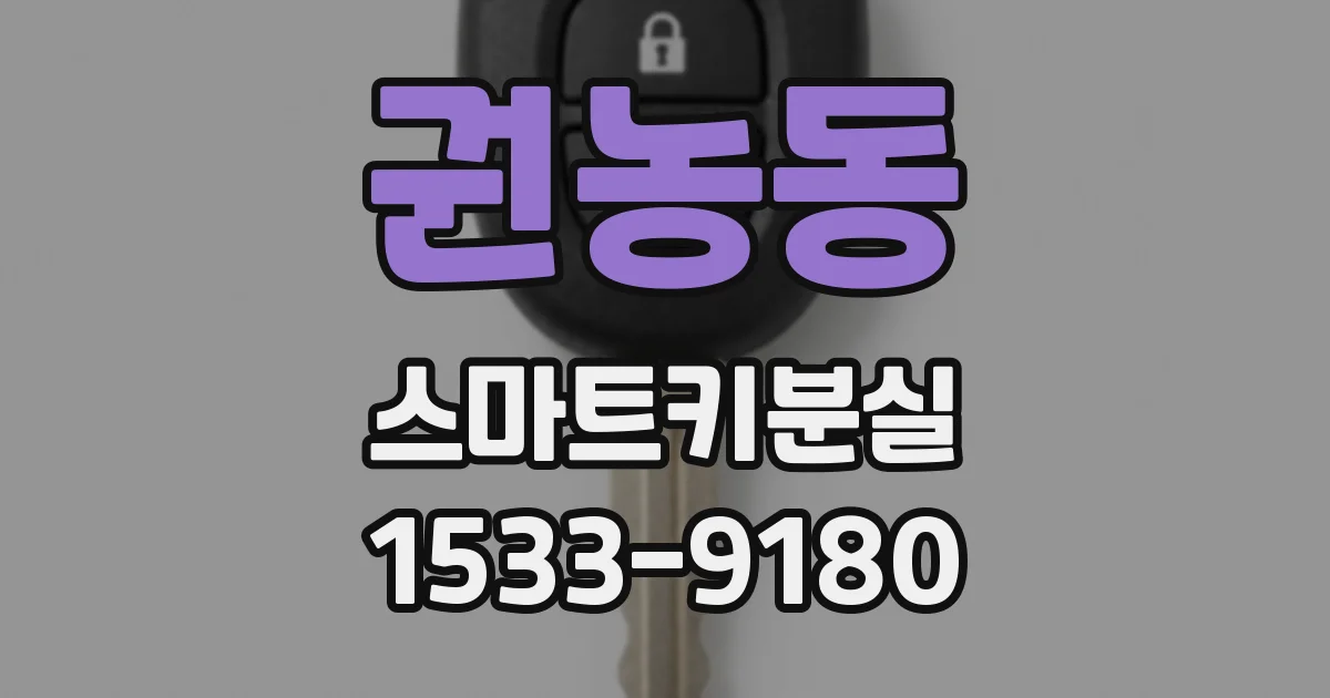 권농동 스마트키분실