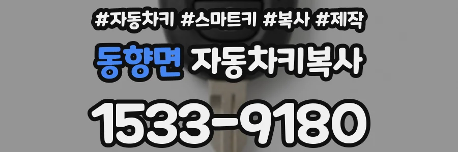 동향면 자동차키복사