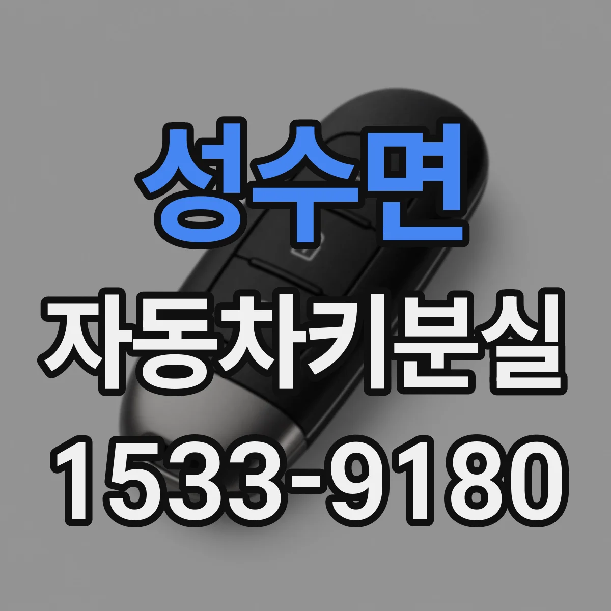 성수면 자동차키분실