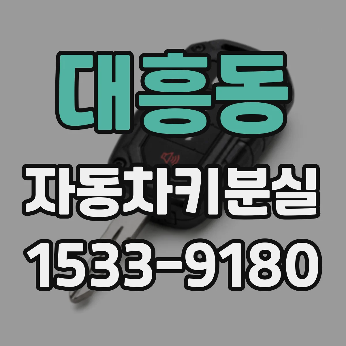 대흥동 자동차키분실
