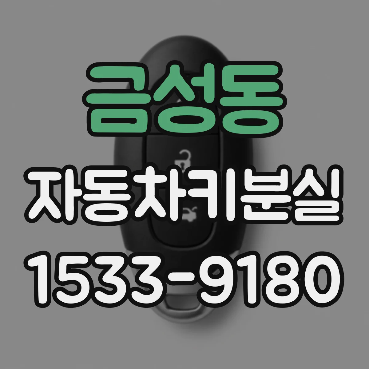 금성동 자동차키분실
