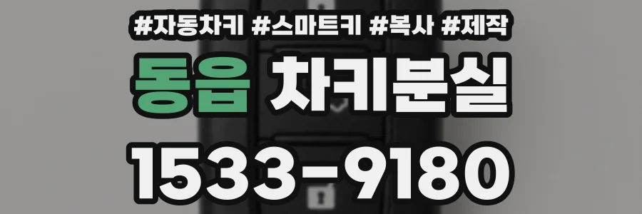 동읍 차키분실