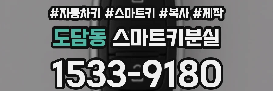 도담동 스마트키분실